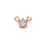 Pear Downward Ring