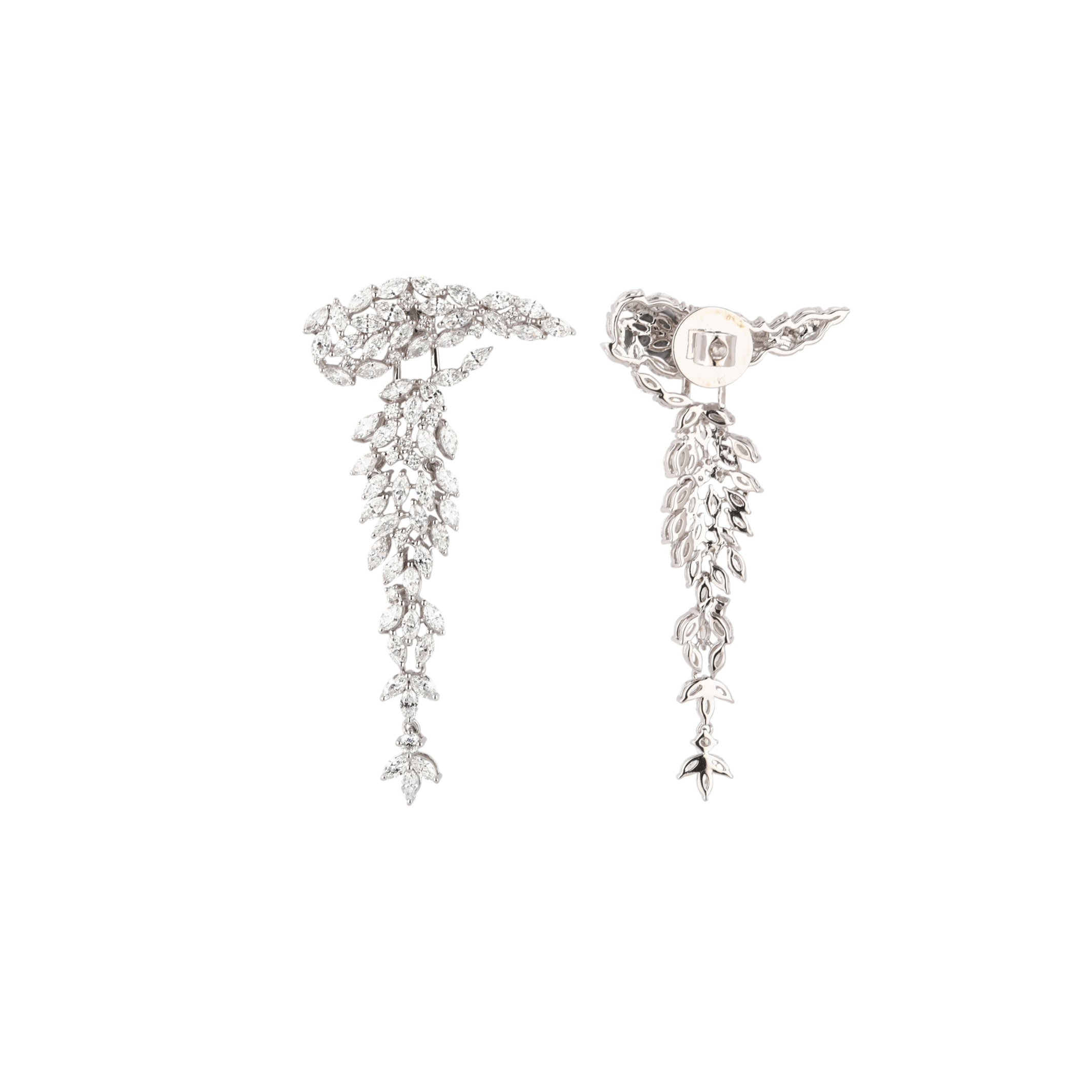T fancy earrings