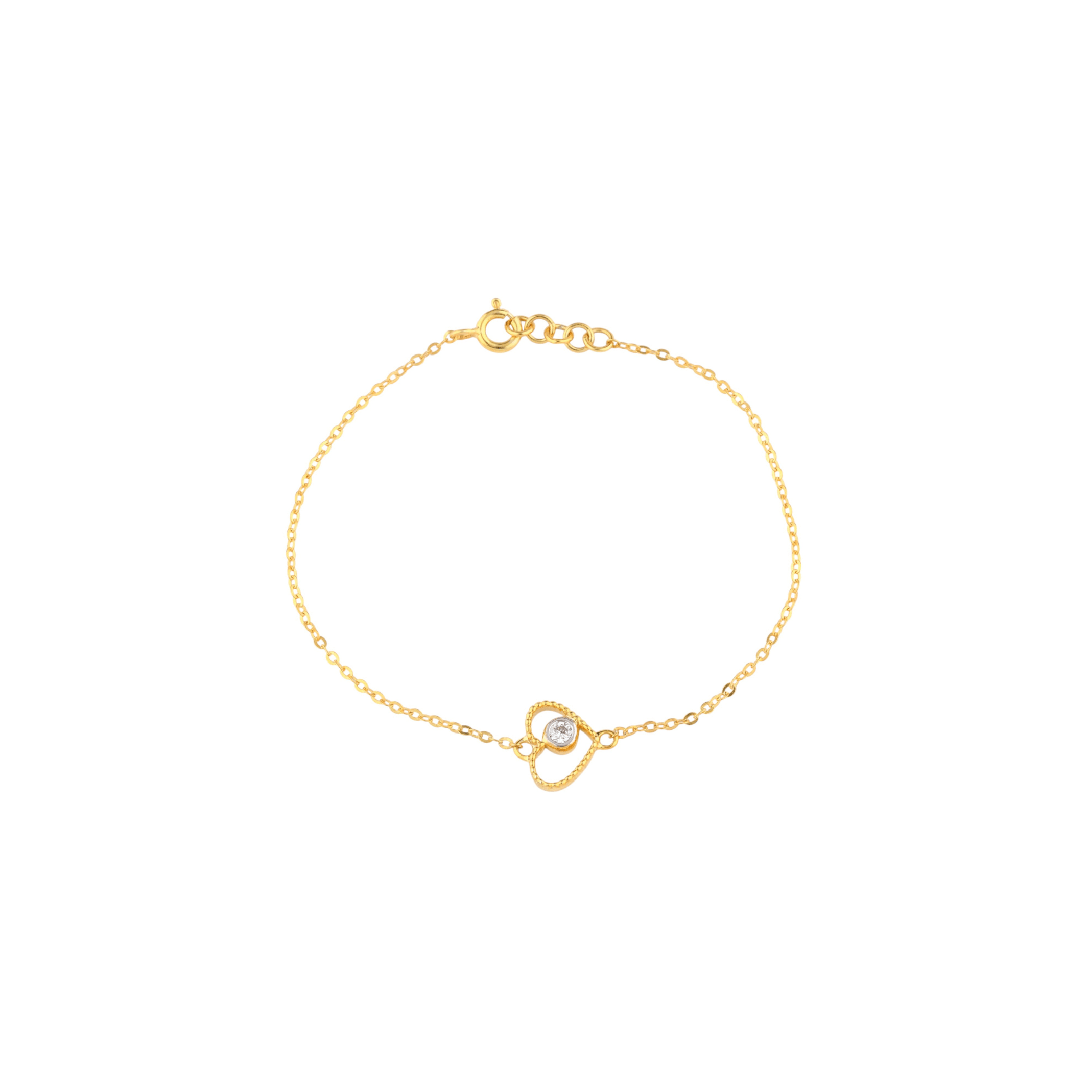 Heart Halo Bracelet