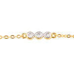Three Stone Bracelet

