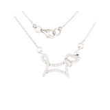Curve Dog pendant