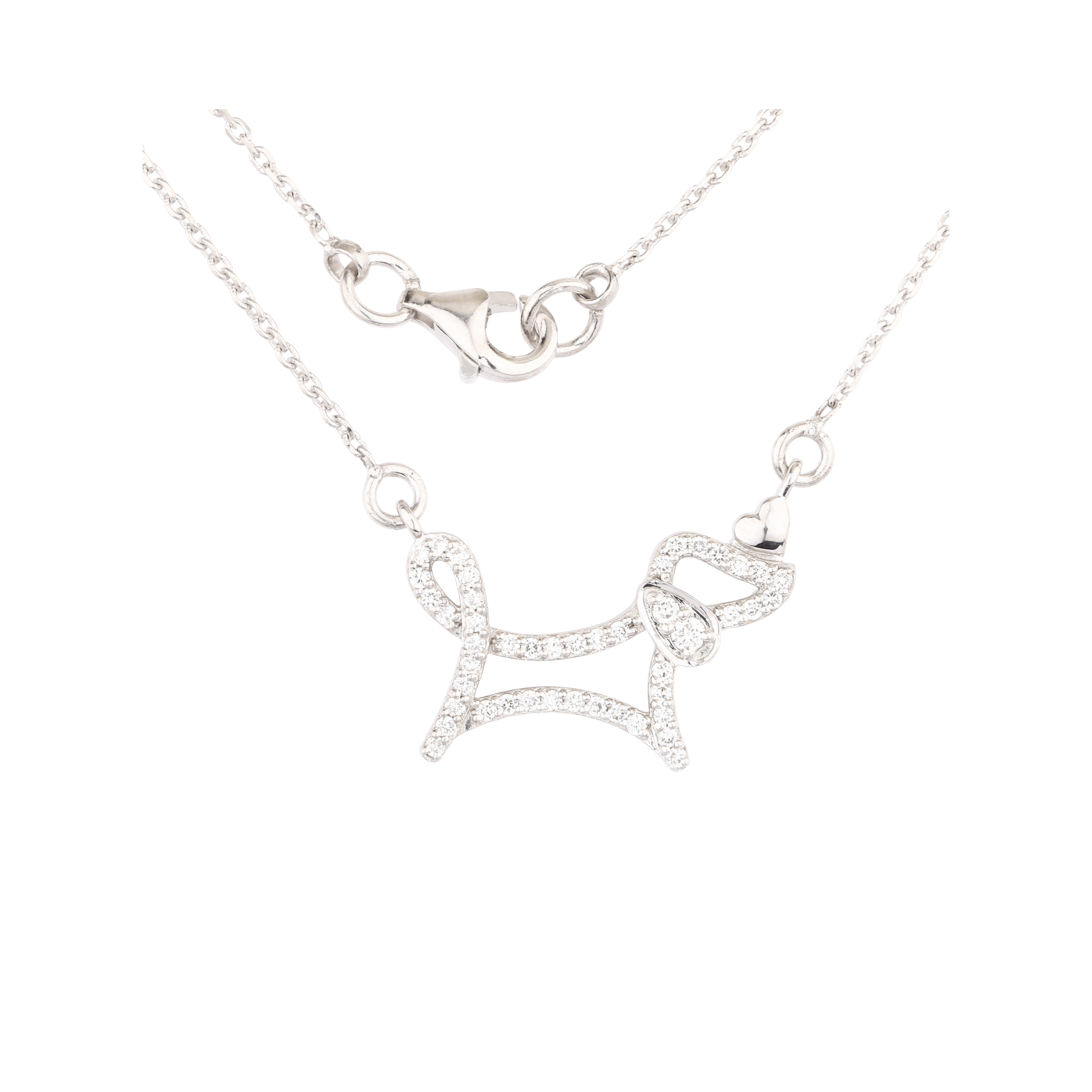 Curve Dog pendant