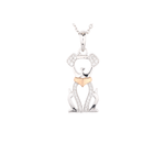 Dog Bow Pendant