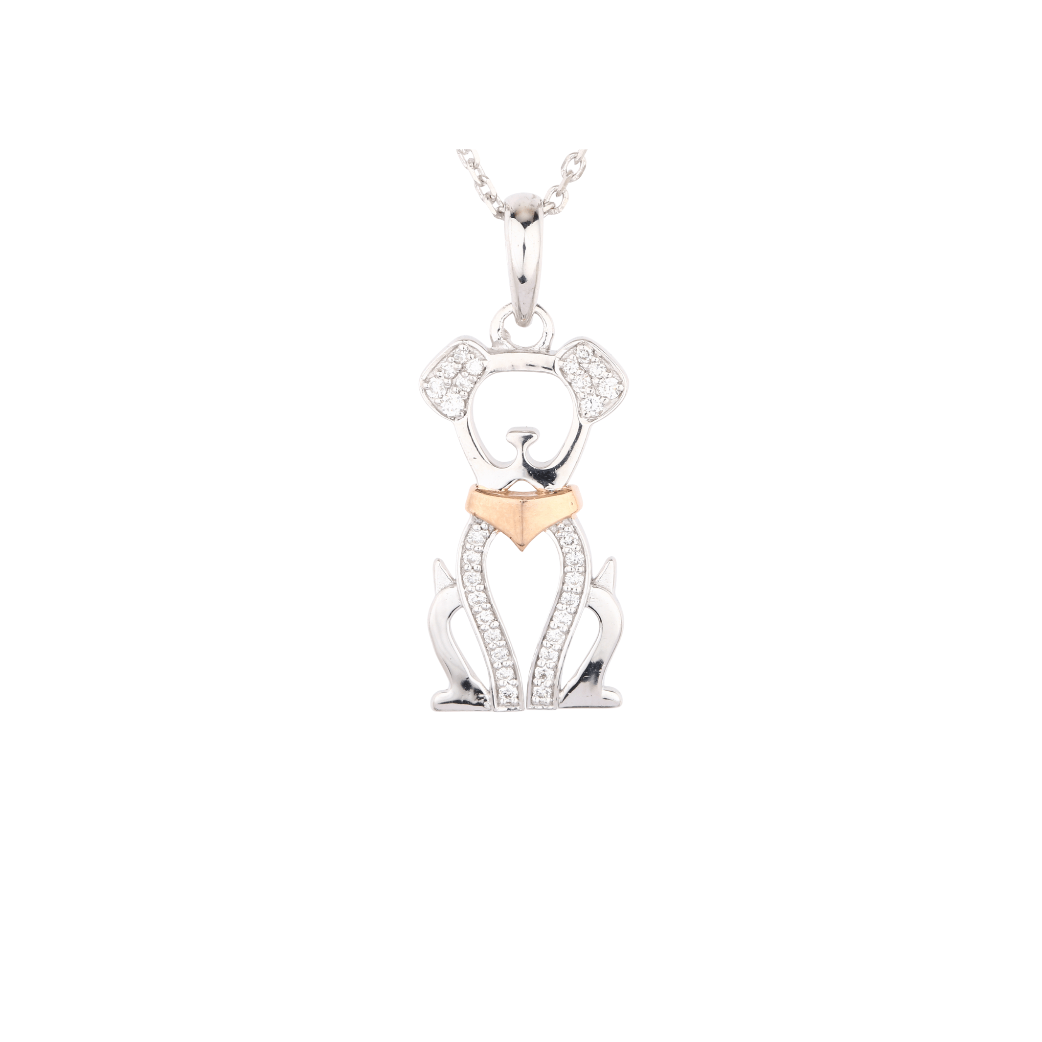 Dog Bow Pendant