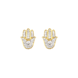 Hand of God earrings
