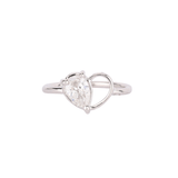 Half Pear Ring