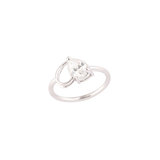 Half Pear Ring
