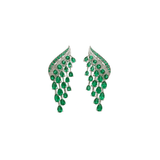 Emerald Chandelier Earrings