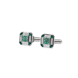 Princess Emerald Cufflinks