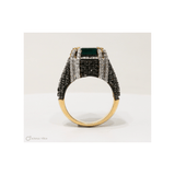 Black Diamond Cocktail Ring