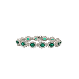 Oval Emerald Bracelet