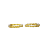 Yellow Sapphire Earring