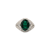 Princess Emerald Ring