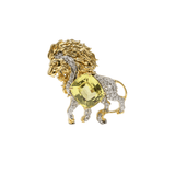 Lion Brooch