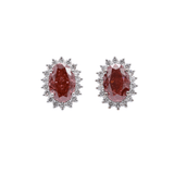 Sun Pink Diamond Earrings
