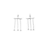 Three Line Earrings