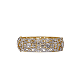 Thin Flower Work Bangle