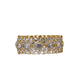 Thick Flower Work Bangle
