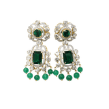 Emerald Polki Drops