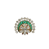 Moon Polki Ring
