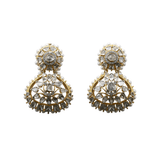 Triangle Polki Earrings